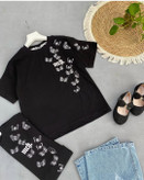 تیشرت گلدوزی شده سایز ۱